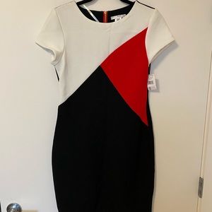 NWT Colorblock dress size 6